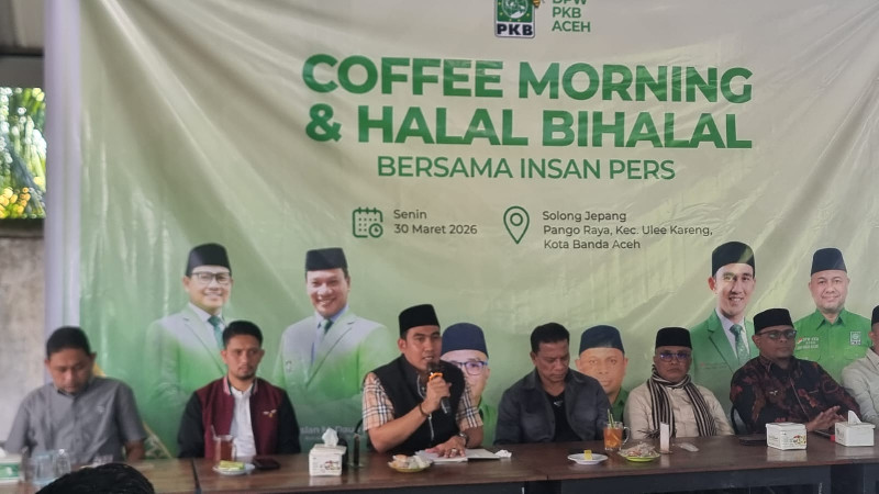 PKB Aceh Perkuat Silaturahmi dengan Insan Pers, Ajak Media Perkuat Kontrol Sosial