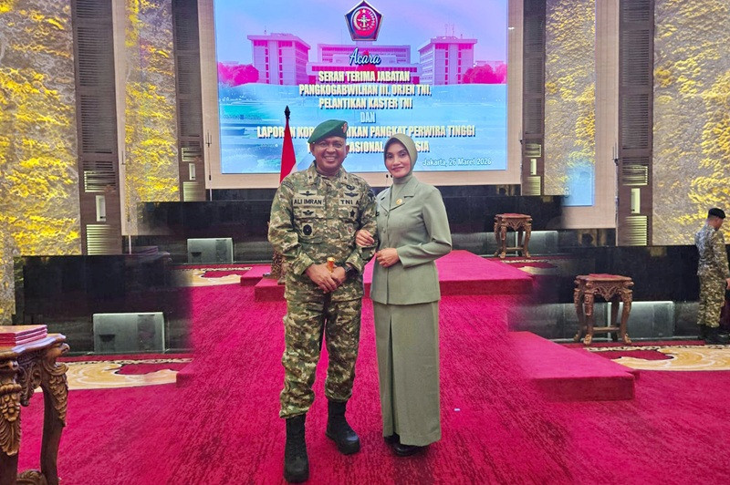Danrem 011 Lilawangsa Ali Imran, Resmi Sandang Pangkat Brigjen TNI