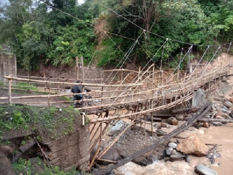 Infrastruktur Vital Bener Meriah, Jembatan Wih Kanis Permanen Ditargetkan Selesai 2026