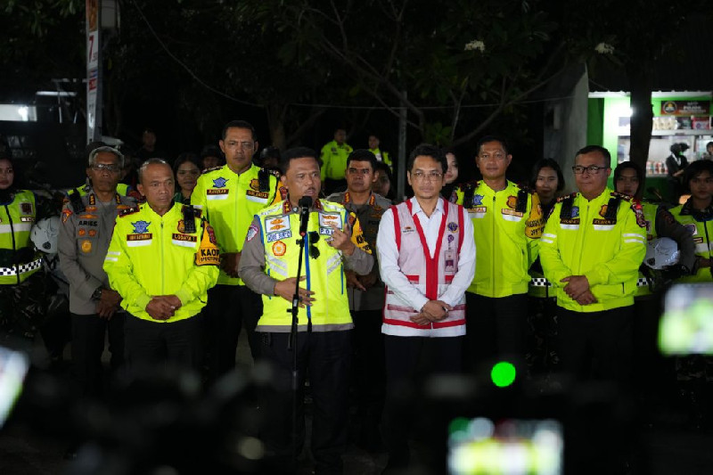 Cek Arus Mudik di KM 57, Kakorlantas: 3,5 Juta Kendaraan Diprediksi Melintas