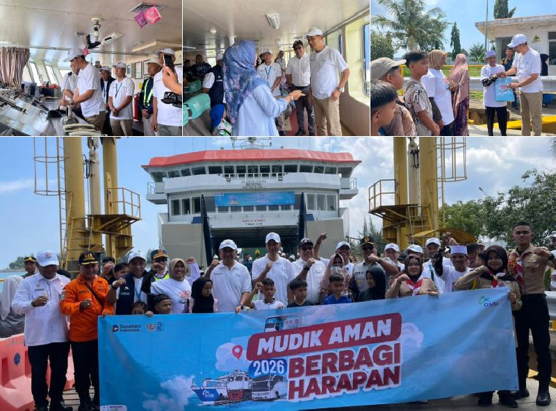 Sekda Sapa Pemudik di KMP Aceh Hebat 2, Total 650 Tiket Gratis Disiapkan ke Sabang