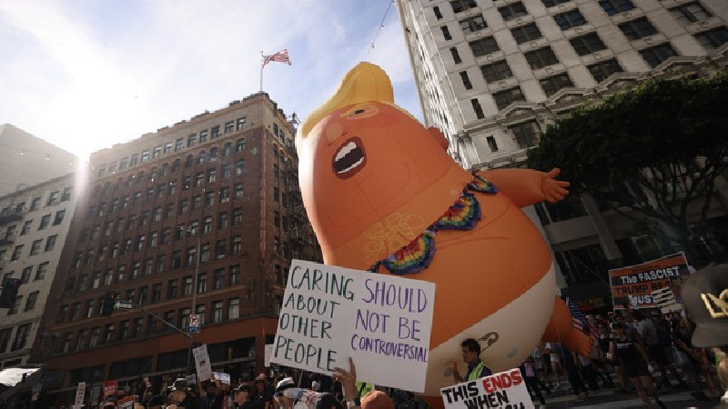 Jutaan Warga AS Ikut Aksi &ldquo;No Kings&rdquo;, Kritik Kepemimpinan Trump