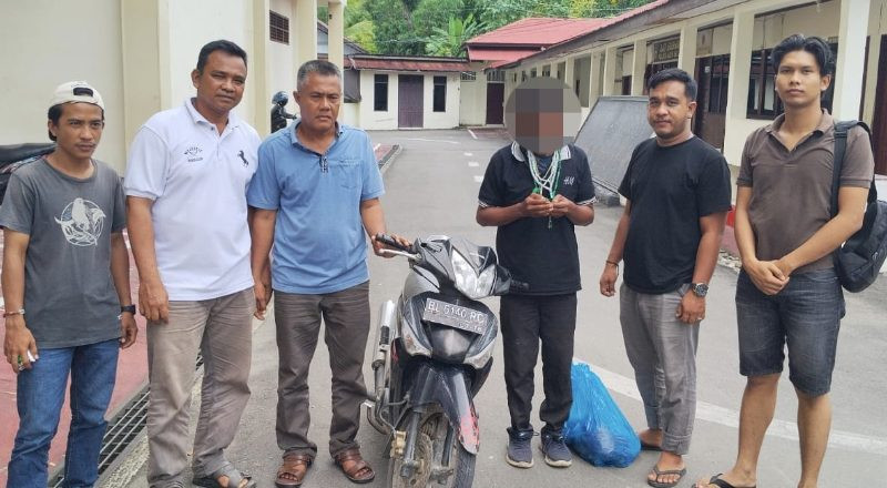 Motor Dicuri, Pelaku Ternyata ODGJ, Polisi Pilih Jalur Kekeluargaan