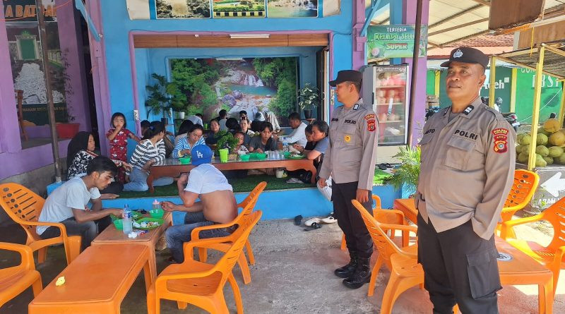 Polisi Siaga di Tempat Wisata Tapaktuan, Libur Lebaran Tetap Aman dan Kondusif