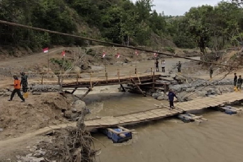 Kabar Baik! Jembatan Bailey di Linge dan Ketol Mulai Dibangun, Ini Jadwalnya