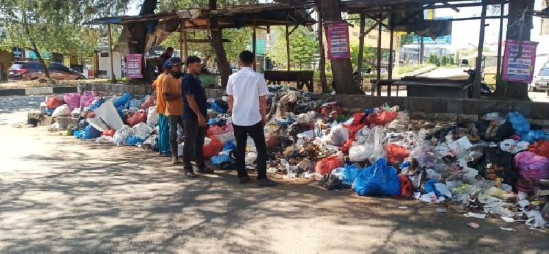 DLH Aceh Besar Tangani Sampah Menumpuk Usai Lebaran, 2 Titik Sudah Bersih