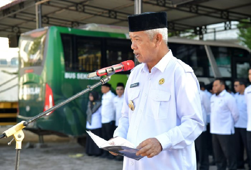 Apel Perdana, Wabup Bener Meriah: Tak Ada Toleransi ASN Tambah Libur
