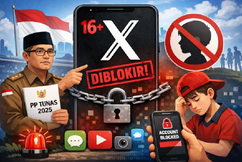 Mulai 27 Maret, Akun X Anak di Bawah 16 Dihapus