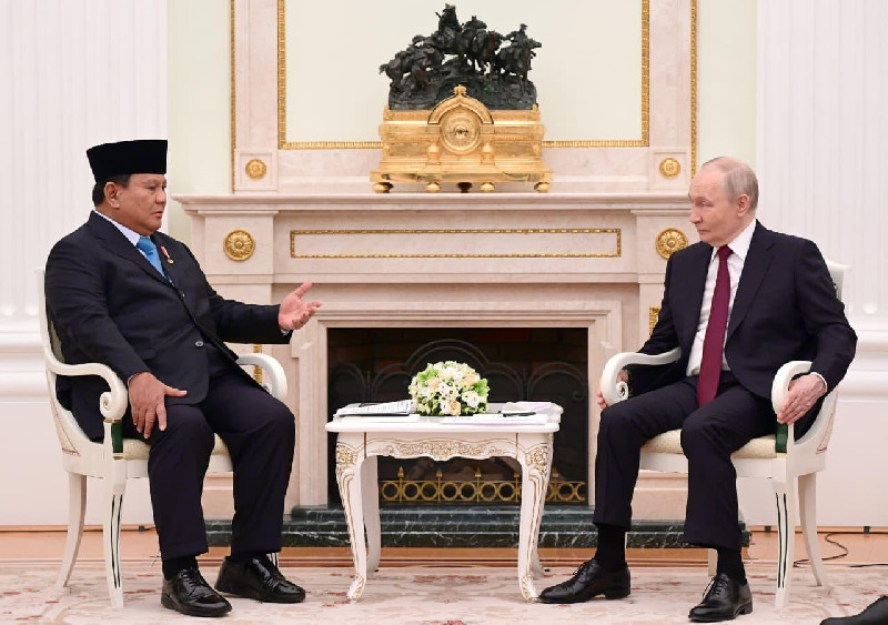 Presiden Prabowo dan Presiden Putin Perkuat Arah Baru Kemitraan Strategis Indonesia-Rusia