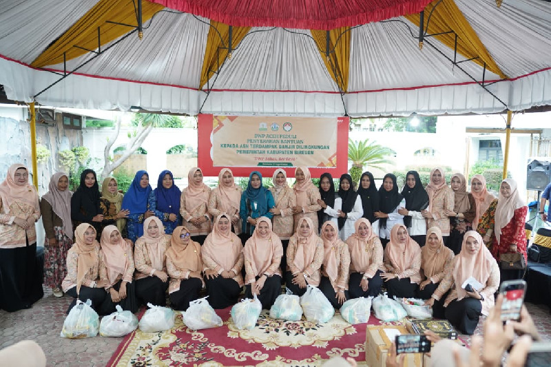 DWP Aceh Salurkan Bantuan bagi Keluarga ASN Terdampak Bencana