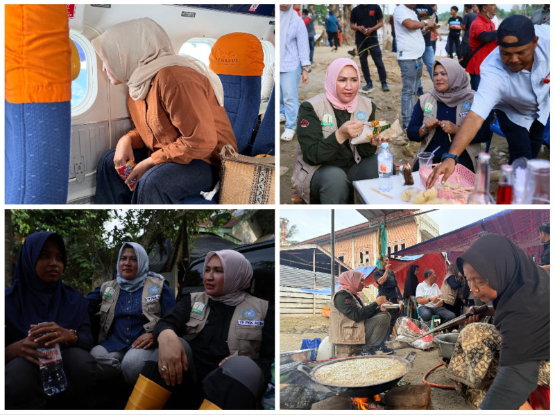Kiprah Humanis Kak Na Jadi Sorotan Nasional, Perkuat Peran Sosial Perempuan Aceh