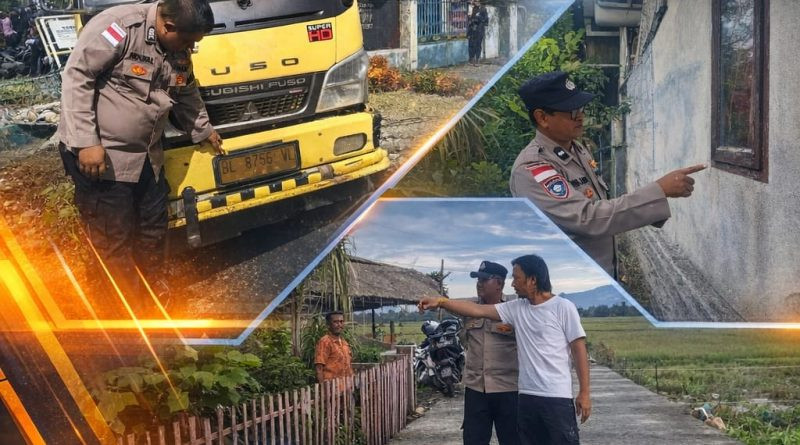 Aksi Cepat Polisi Nagan Raya: Bongkar Kasus Pencurian hingga Tangani Kecelakaan Truk Sawit