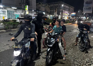 Cegah Kenakalan Remaja, Tim Star Polres Lbokseumawe Amankan 8 Sepeda Motor