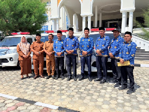 Pemkab Aceh Utara Serahkan 3 Unit Ambulans untuk Puskesmas Terdampak Banjir