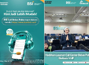 Komitmen "Melayani Sepenuh Hati", BSI Hadirkan Layanan Call Center Bebas Pulsa Berbasis VoIP