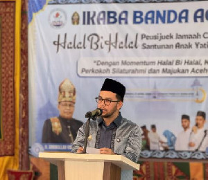 Hadiri Peusijuk Jemaah Haji IKABA Banda Aceh, Ini Pesan Wabup Aceh Barat