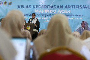 Illiza Buka &ldquo;AI Goes to School&rdquo;, Pendidikan Banda Aceh Masuk Era Digital