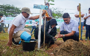 BNPB dan Pemko Banda Aceh Tanam 2007 Pohon, Perkuat Mitigasi Berbasis Lingkungan