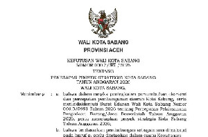 Rp52,3 Miliar untuk Proyek Strategis 2026, Sabang Fokus Pendidikan, Kesehatan, dan Transportasi