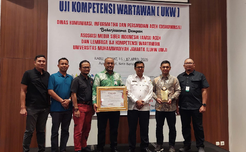 Bank Aceh Syariah Jadi Sponsor UKW Dorong Profesionalisme Wartawan di Aceh