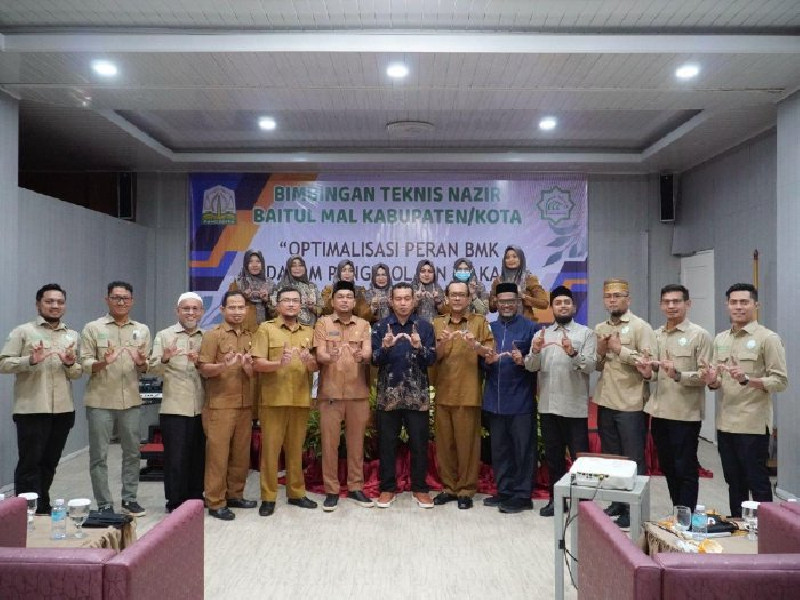 Baitul Mal Aceh Gelar Bimtek Nazir, Dorong Pengelolaan Wakaf Lebih Profesional