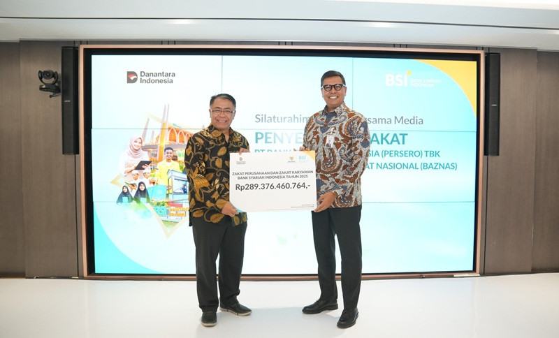 BSI Jadi Pembayar Zakat Terbesar di Indonesia, Setor Rp289 Miliar ke BAZNAS