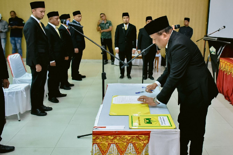 Lantik Pejabat, Haji Mukhlis Sebut Tidak Ada Ruang Bagi Sikap Lamban