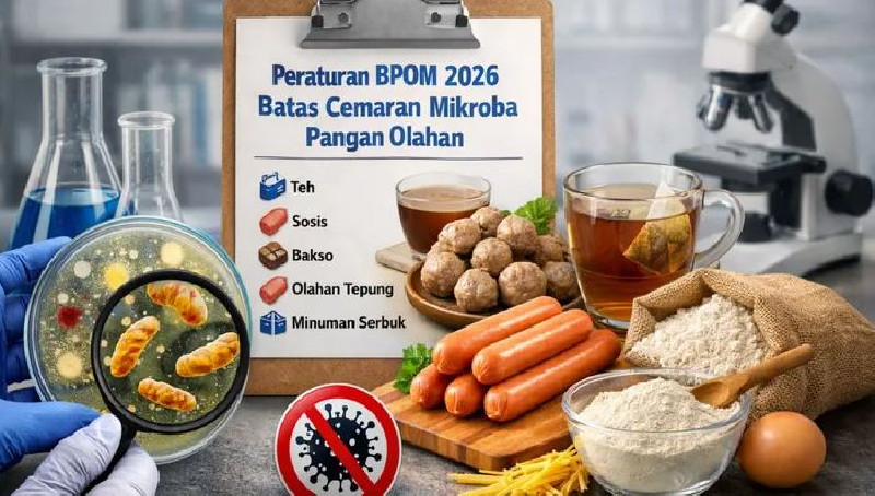 BPOM Rombak Batas Cemaran Mikroba, Pelaku Usaha Diberi Waktu 12 Bulan