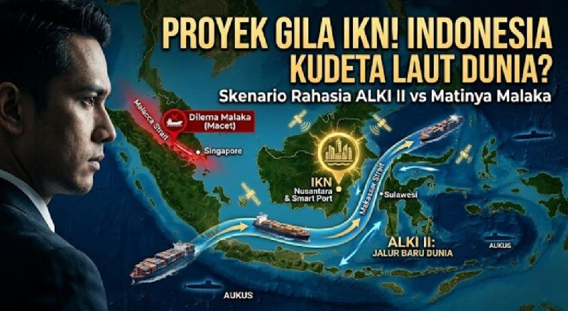 IKN, ALKI II, dan Ambisi di Jalur Perdagangan Global