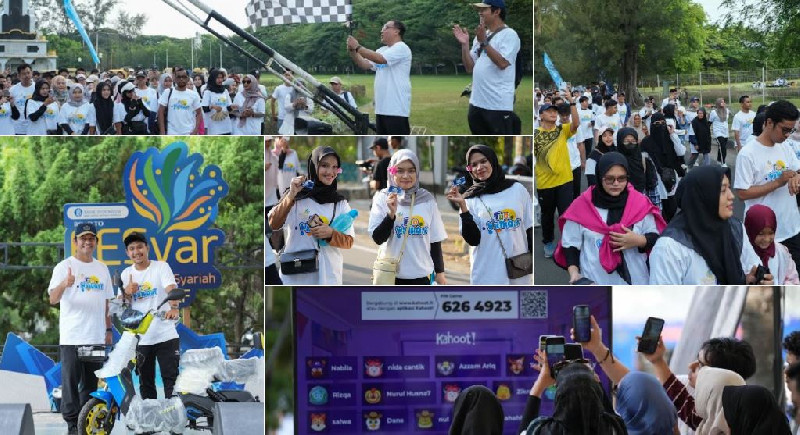 Semarak FunWalkQaf di USK, BI: Fesyar Aceh Jadi Momentum Perkuat Ekonomi Syariah