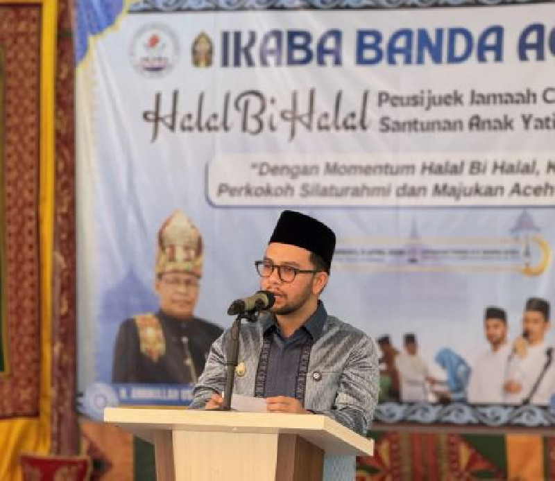 Hadiri Peusijuk Jemaah Haji IKABA Banda Aceh, Ini Pesan Wabup Aceh Barat