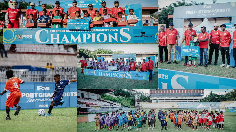 FGT 2026 Digelar di Jayapura, PSSI-Freeport Perkuat Pembinaan Sepak Bola Usia Dini