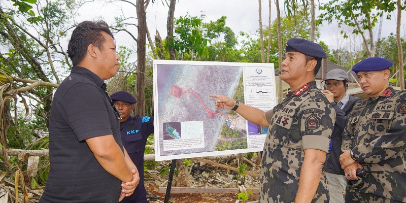 KKP Setop Sementara Operasional Resor di Pulau Maratua