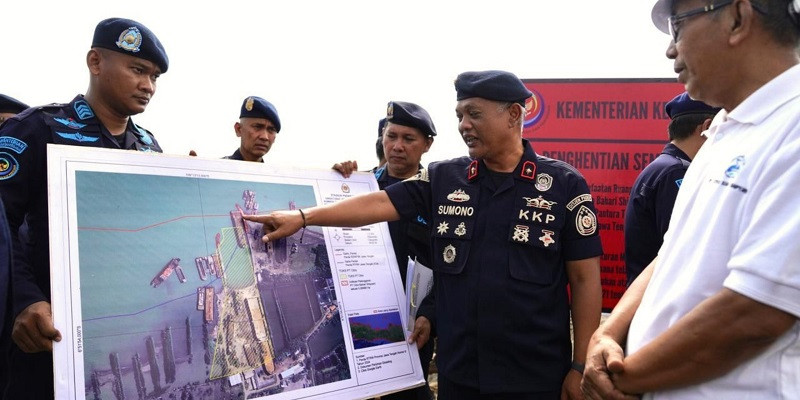 KKP Hentikan Operasi 6 Perusahaan di Pantura Tegal, Langgar Aturan Ruang Laut