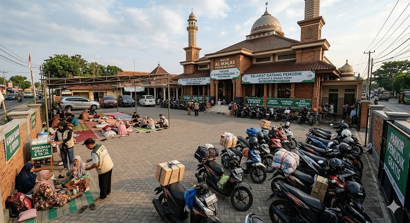 Lonjakan 122%! Layanan Masjid Ramah Pemudik Tembus 3,5 Juta Pengguna