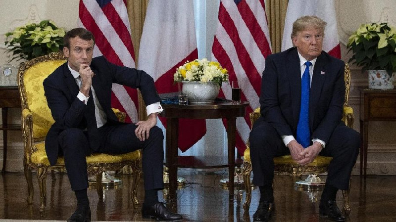 Sindiran Pedas Trump ke Macron Picu Amarah Elite Prancis