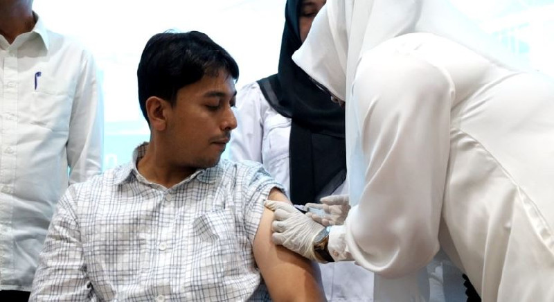 Aceh Mulai Vaksinasi MR untuk Nakes, Antisipasi Lonjakan Campak
