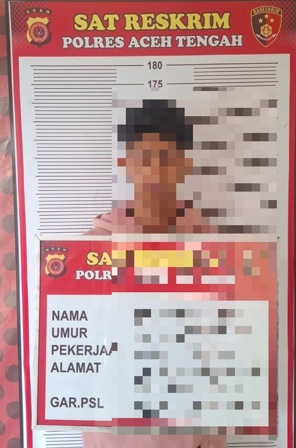 Satreskrim Polres Aceh Tengah Tangkap Pelaku Pemerkosaan Anak Dibawah Umur