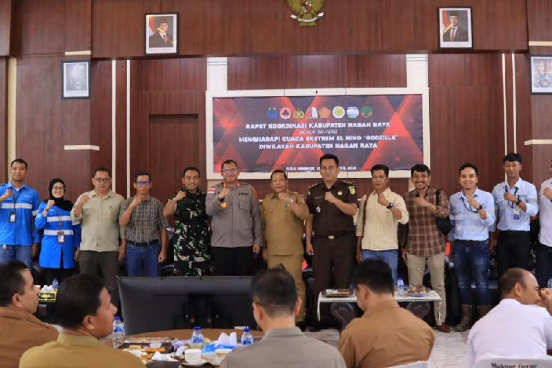 El Nino &ldquo;Godzilla&rdquo; Mengancam, Nagan Raya Perkuat Strategi Cegah Karhutla
