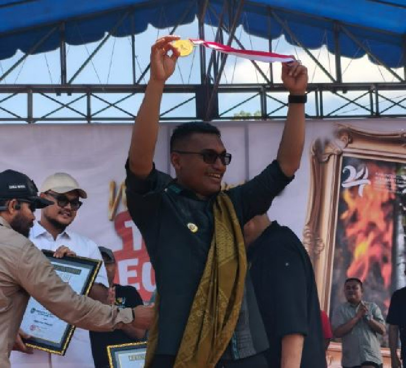 Abdya Ukir Rekor Dunia, Bakar 15 Ribu Leumang dan 27 Ribu Tape