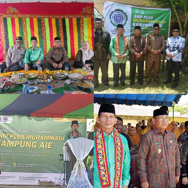 Ketua PWM Aceh Resmikan SMP Plus Muhammadiyah di Simeulue, Perluas Akses Pendidikan Islami