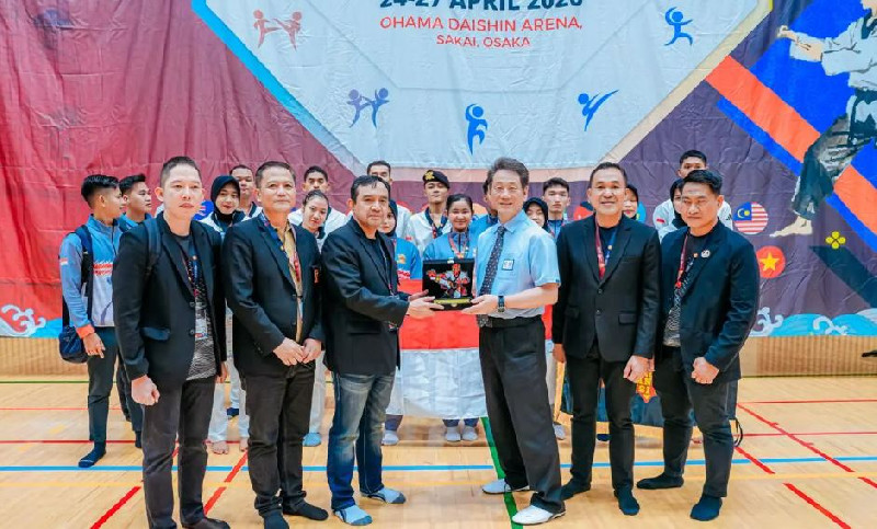 Tim Taekwondo Garbha Presisi Polri Juara Umum Kejuaraan Internasional di Jepang
