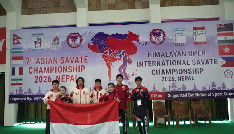 Tim Savate Indonesia Sabet 5 Emas di Asian Savate Championship 2026