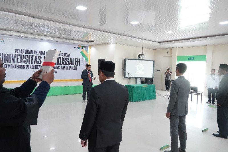 Unimal Segarkan Struktur Birokrasi, Pejabat Baru Diminta Tingkatkan Layanan