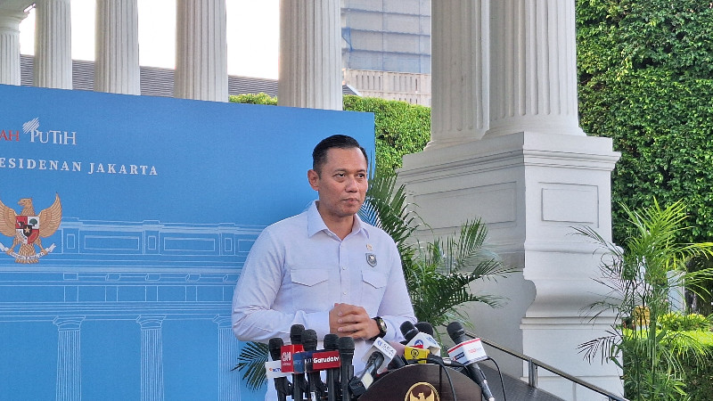 AHY Resmi Gantikan Luhut sebagai Ketua Komite Kereta Cepat Jakarta-Bandung
