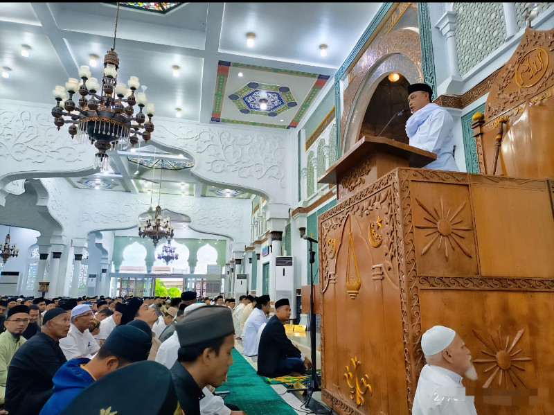 Idul Adha 1447 Hijriah, Abi Anwar Kuta Krueng Ajak Masyarakat Aceh Jaga Ukhuwah