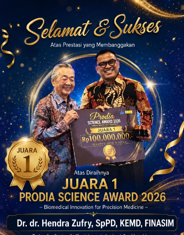 Jalan Sunyi Hendra Zufry, Berujung Juara Nasional, Simak!