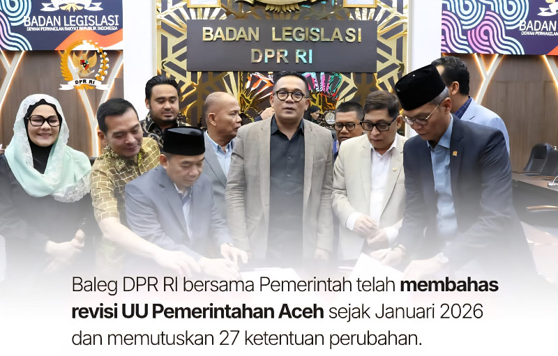 Fraksi-Fraksi DPR RI Kompak Dukung Penguatan Otsus Aceh dalam Revisi UUPA