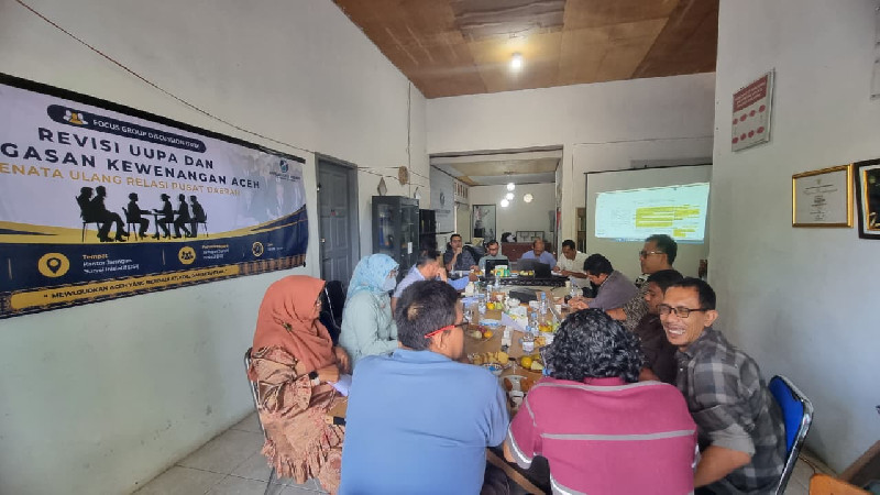JSI Gelar FGD Revisi UUPA dan Penegasan Kewenangan Aceh