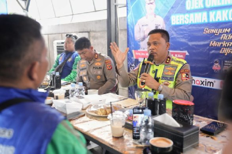 Polantas Harus Humanis, Kakorlantas Ajak Rangkul Komunitas Ojol